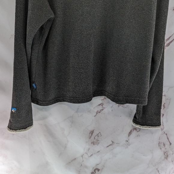 Kuhl Sweater Womens XL Black Quarter Zip Jacket Fleece Sherpa Alska Alfpaca - Picture 7 of 9